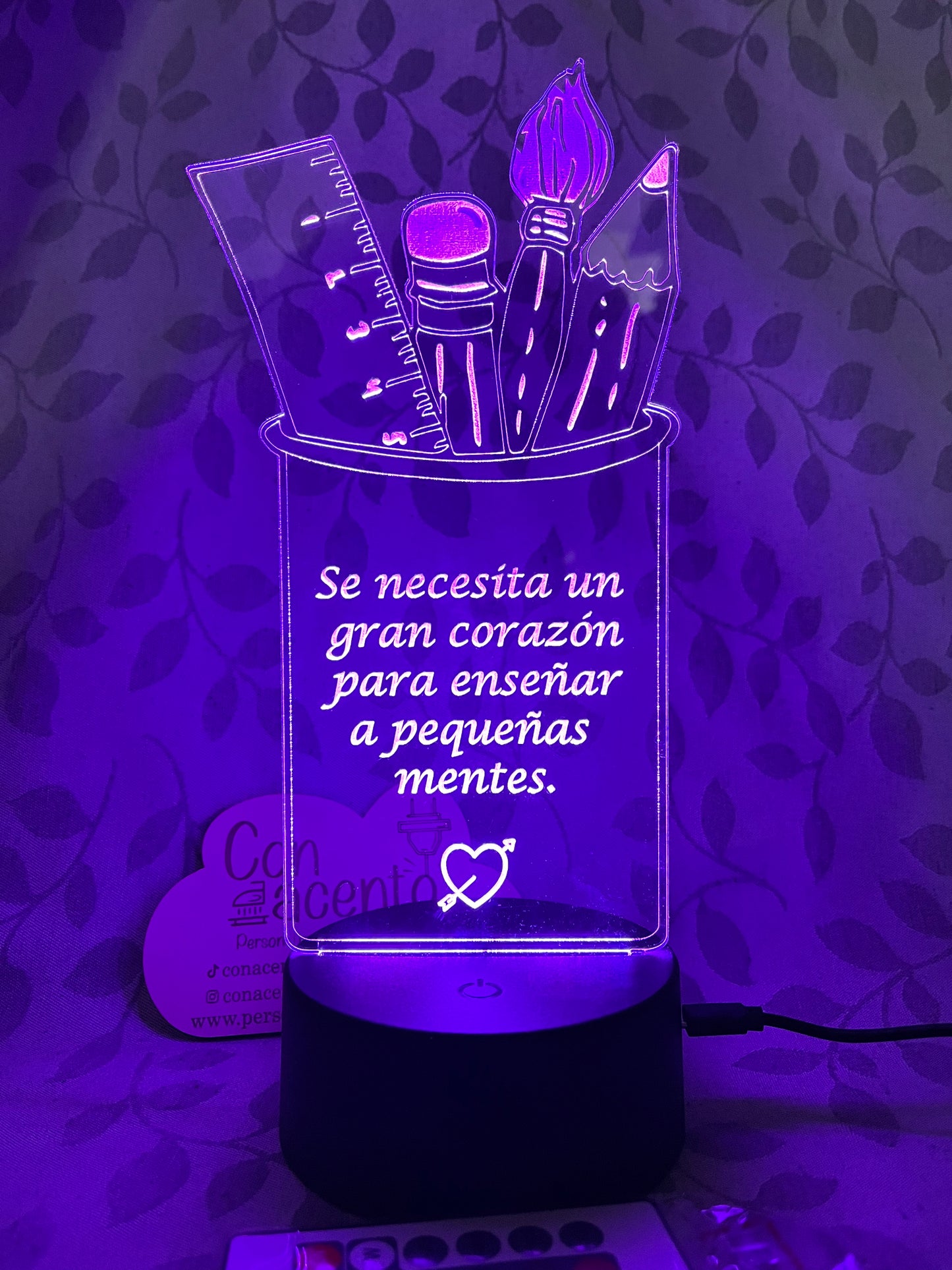 Lámpara colegio