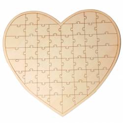 Puzzle de firmas madera
