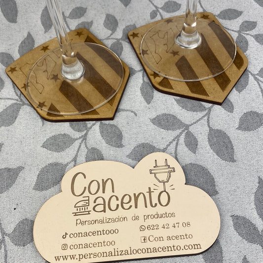 Posavasos escudos