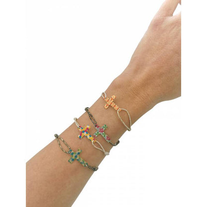 Pulsera cruces